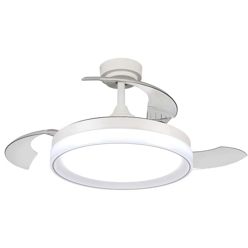 Ventilateur Plafond 36W Blanc CCT 6000K-4000K-3000K Ventilateur Plafond 36W Blanc CCT 6000K-4000K-3000K
