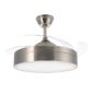 Ventilateur Plafond 32W Argent CCT6000K-4000K-3000K Ventilateur Plafond 32W Argent CCT6000K-4000K-3000K