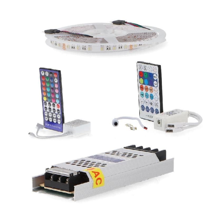 Kit Ruban LED 24V-230V RGBW Kit Ruban LED 24V-230V RGBW