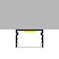 Profilé aluminium Ruban LED 19,3x13mm Profilé aluminium Ruban LED 19,3x13mm