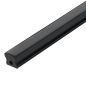 Profilé aluminium Noir Ruban LED 17,5x14mm Profilé aluminium Noir Ruban LED 17,5x14mm