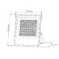 Projecteur LED 200W IP66 Projecteur LED 200W IP66