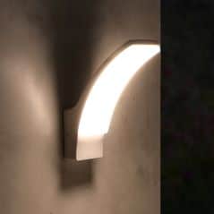 Applique murale 12W CCT3000K-4000K-6000K IP54 Blanche