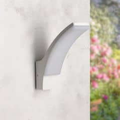 Applique murale 12W CCT3000K-4000K-6000K IP54 Blanche