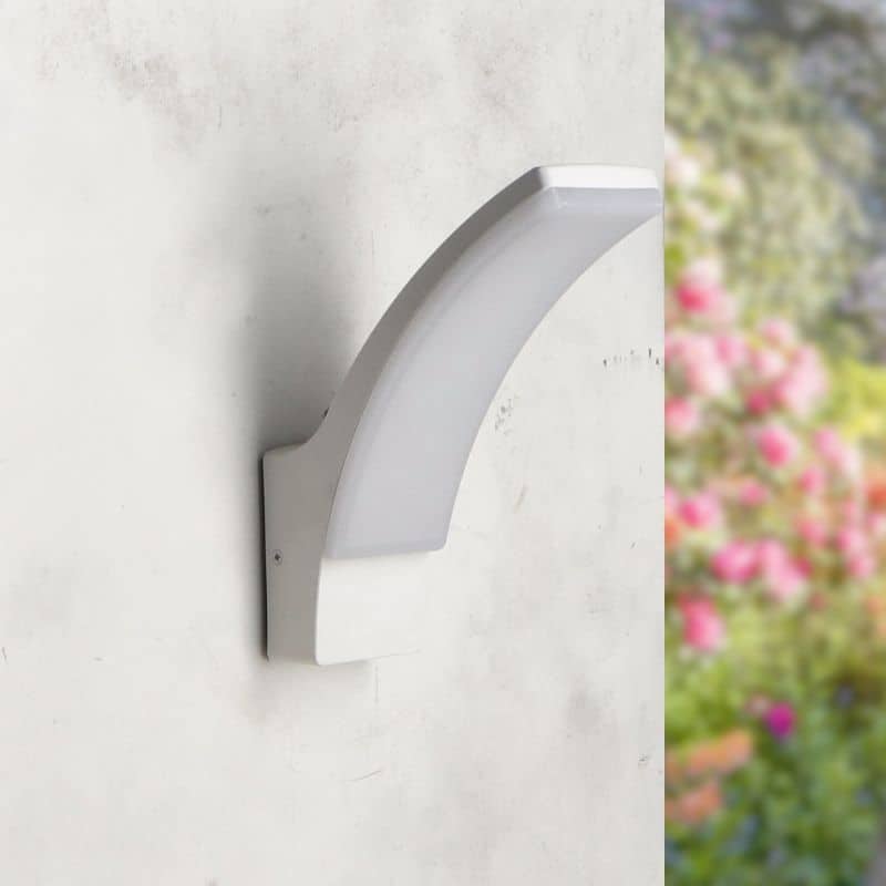 Applique murale 12W CCT3000K-4000K-6000K IP54 Blanche