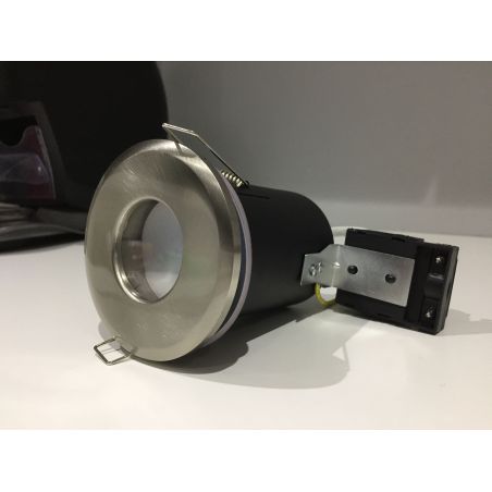 Spot encastrable RT2020 GU10 IP65 Chromé Satin