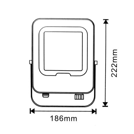 Projecteur LED 50W dimmable CCT3000-6000K