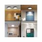 Plafonnier 12W Noir CCT3000K-4000K-6000K Plafonnier 12W Noir CCT3000K-4000K-6000K