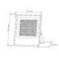 Projecteur LED 150W IP66 Projecteur LED 150W IP66