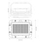 Projecteur LED ATEX 50W IP66 avec fonction d'urgence Projecteur LED ATEX 50W IP66 avec fonction d'urgence
