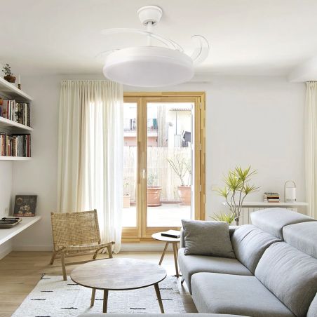 Ventilateur Plafond 40W Blanc CCT6000K-4000K-3000K