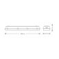 Boitier Tube LED 60cm IP65 Boitier Tube LED 60cm IP65