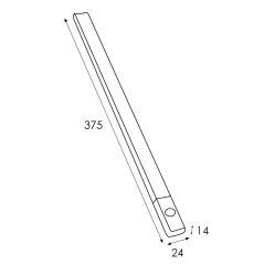 Barre LED Détecteur de Mouvement 1W USB 5V