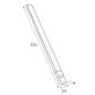 Barre LED Détecteur de Mouvement 1W USB 5V Barre LED Détecteur de Mouvement 1W USB 5V
