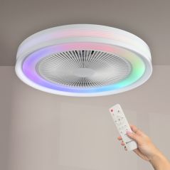 Ventilateur de Plafond 36W RGB+CCT