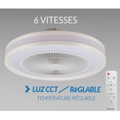Ventilateur de Plafond 36W RGB+CCT