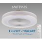 Ventilateur de Plafond 36W RGB+CCT – LED – Télécommande – Été/Hiver Ventilateur de Plafond 36W RGB+CCT – LED – Télécommande – Été/Hiver