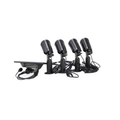 4 Spots LED Solaires Extérieurs sur Piquet 5W IP65