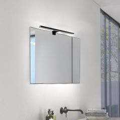 Applique murale miroirs 8W Noir