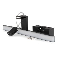 Applique murale miroirs 8W Noir