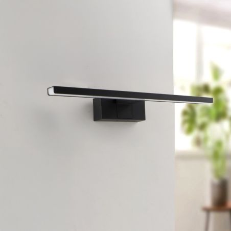 Applique murale miroirs 8W Noir