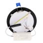 Spot LED Extra Plat Encastrable 6W Noir CCT 3000K 4000K 6000K UGR 19 IP20