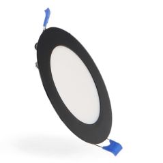 Spot LED Extra Plat Encastrable 6W Noir CCT 3000K 4000K 6000K UGR 19 IP20