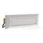 Spot Escalier LED Rectangulaire 5W Blanc IP54 Encastrable – Balise Murale Étanche