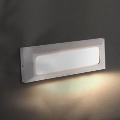 Spot Escalier LED Rectangulaire 5W Blanc IP54 Encastrable – Balise Murale Étanche