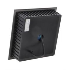 Spot Escalier LED Carré 10W Noir IP65 Encastrable – Balise Murale Étanche