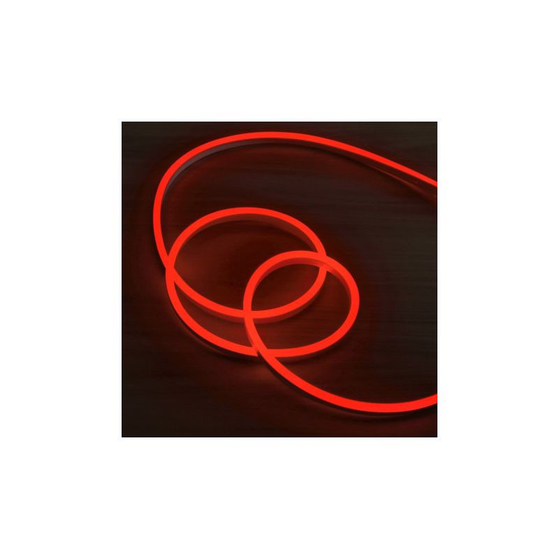Néon LED flexible 220V Rouge 8,5W/m IP65 - Bande lumineuse étanche extérieur et intérieur Néon LED flexible 220V Rouge 8,5W/m IP65 - Bande lumineuse étanche extérieur et intérieur