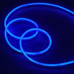 Néon LED flexible 220V Bleu 7W/m IP65 - Bande lumineuse étanche extérieur et intérieur