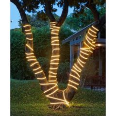 Néon LED flexible 220V Blanc Chaud 8,5W/m IP65 - Bande lumineuse étanche extérieur et intérieur