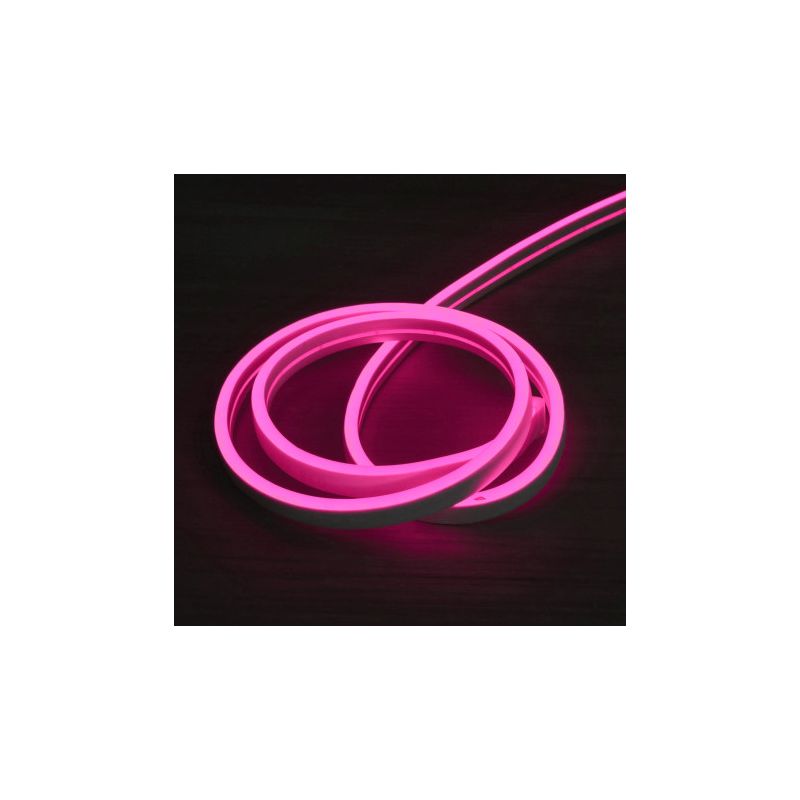 Néon LED flexible 220V Rose 8,5W/m IP65 - Bande lumineuse étanche extérieur et intérieur Néon LED flexible 220V Rose 8,5W/m IP65 - Bande lumineuse étanche extérieur et intérieur