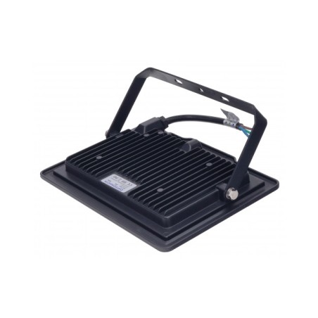 Projecteur LED extérieur 50W IP65 noir – 4000 lumens – Éclairage façade et parking