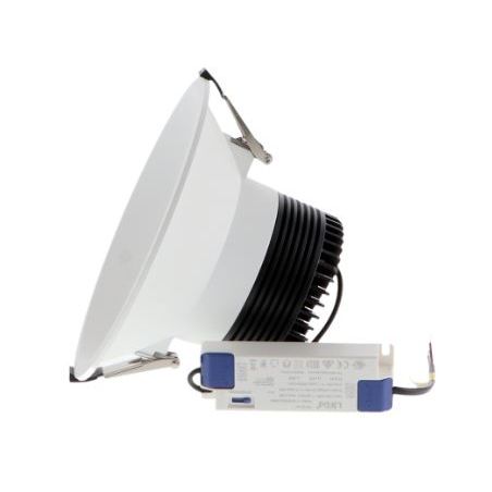 Spot LED Encastrable 40W COB 4CCT – 4000 lm – Ø200 mm - Garantie 5 ans