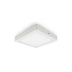 Plafonnier LED - 12W, carré