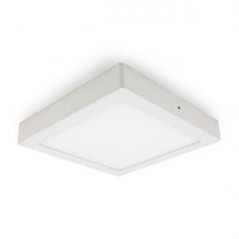 Plafonnier LED - 24W, carré