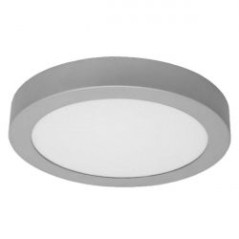 Plafonnier 18W rond argent