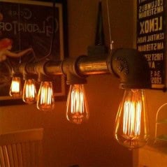 Ampoule E27 6W ST64 filament dimmable