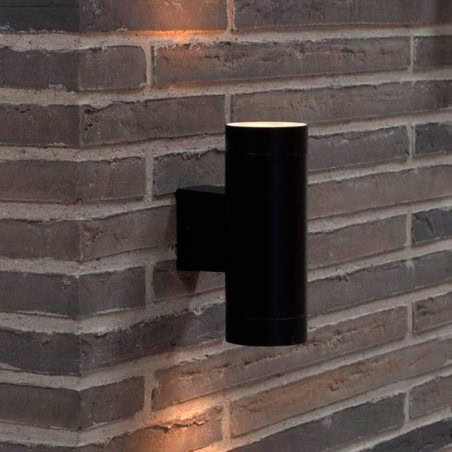 Applique mural 2X9W IP54 noir