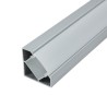 Profilé aluminium d'angle Ruban LED