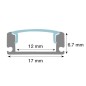 Profilé aluminium Ruban LED 17x6,7mm Profilé aluminium Ruban LED 17x6,7mm