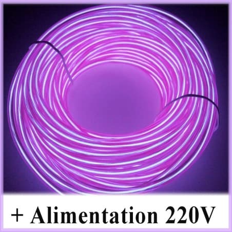 Kit Néon fil 220V Violet