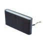 Applique 2x6W étanche noir Applique 2x6W étanche noir