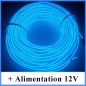 Kit Néon fil 12V Bleu Kit Néon fil 12V Bleu