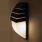 Applique murale extérieur courbée IP54 grise Applique murale extérieur courbée IP54 grise