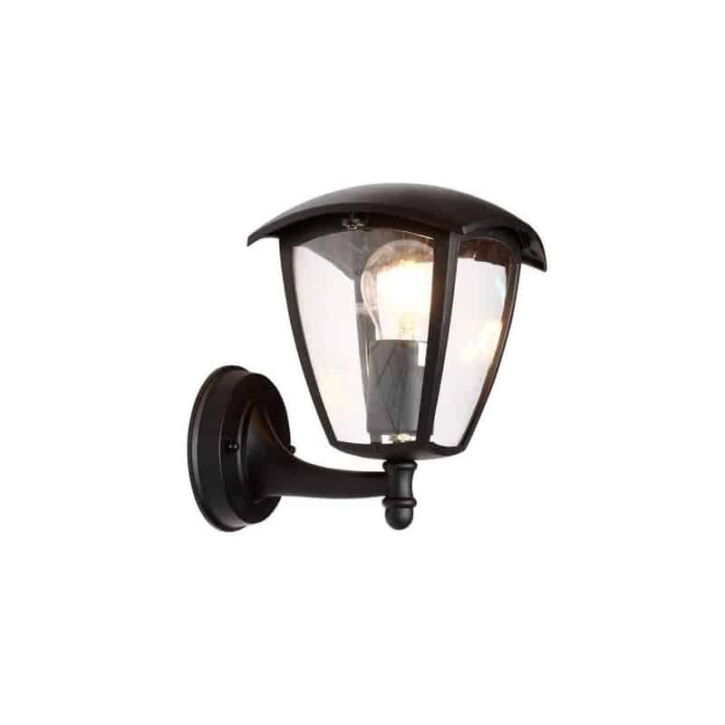 WAYEE Applique Murale Exterieur,Eclairage Mural Exterieur,Lampe Murale  Exterieur,LED 12W,Imperméable Noir Porche Moderne,Porte Entrée,Double  abat-jour,Aluminium,Jardin,Garage : : Luminaires et Éclairage