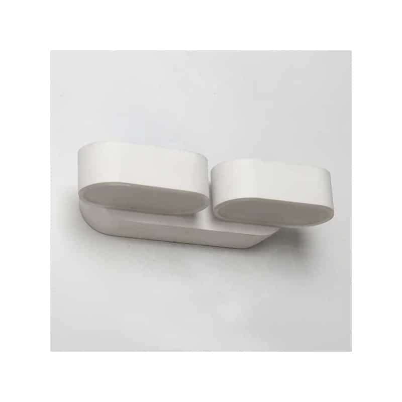 Applique murale orientable 2x6W blanc IP54 Applique murale orientable 2x6W blanc IP54