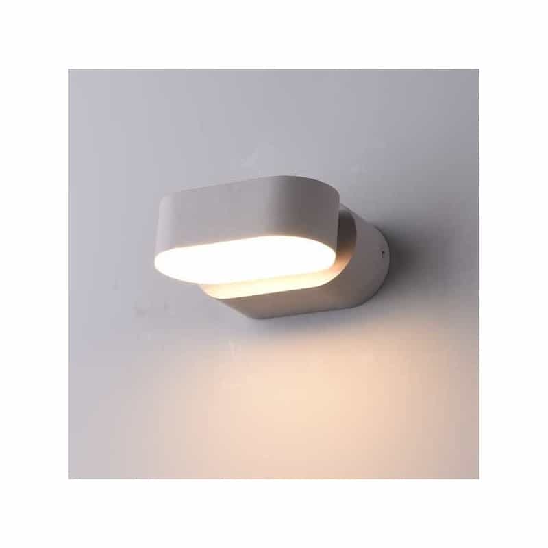 Applique murale orientable 6W gris IP54 Applique murale orientable 6W gris IP54